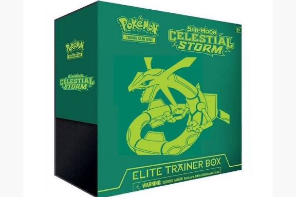 Celestial Storm Elite Trainer Box Cards