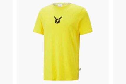 PUMA × Pokémon Pikachu Empire T-Shirt – Yellow