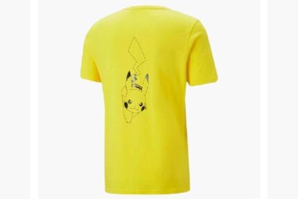 PUMA × Pokémon Pikachu Empire T-Shirt – Yellow