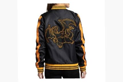 Charizard Pokémon Jacket – Black