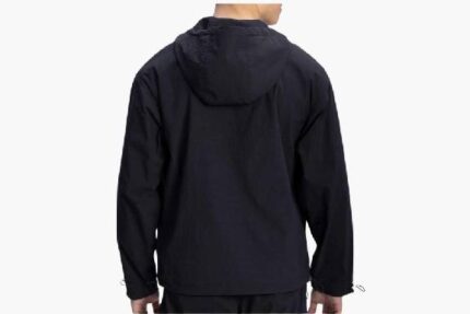 Rocket HQ Collection Pullover Anorak Jacket – Black
