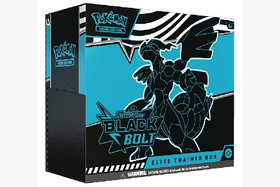 Pokémon Trading Card Games Scarlet & Violet 10.5 Black Bolt Elite Trainer Box