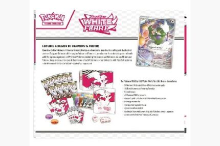 Pokemon Trading Cards Scarlet & Violet 10.5 White Flare Elite Trainer Box