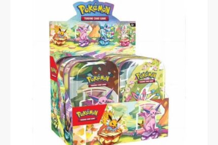Pokémon TCG: Scarlet & Violet—Prismatic Evolutions Mini Tin Display Box