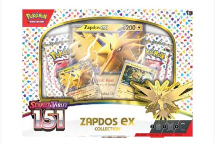 Buy Zapdos ex 151 Collection – Scarlet Violet 3.5 Deal