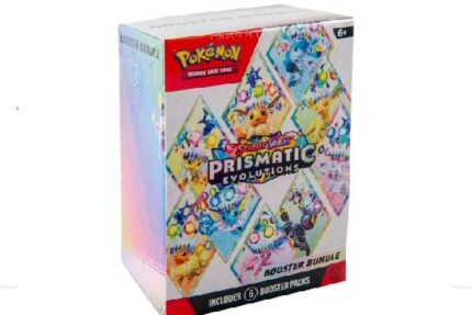 Pokémon Trading Card Games Scarlet Violet 8.5 Prismatic Evolution Booster Bundle