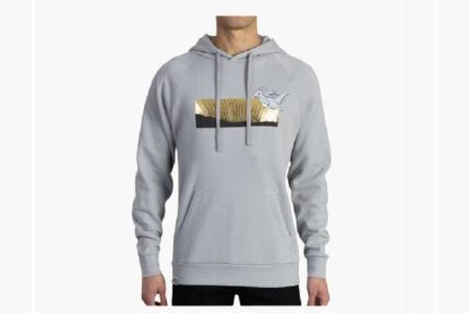 Dragonite Powerhouse Pokémon Pullover Hoodie – Gray