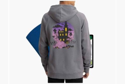 Gengar Haunted House Pokémon Halloween Hoodie