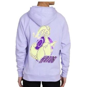 Goodra Powerhouse Pokémon Pullover Hoodie – Purple