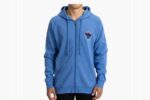 Mens Grafaiai Zip-Up Hoodie – Blue