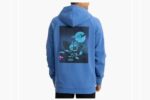 Mens Grafaiai Zip-Up Hoodie – Blue