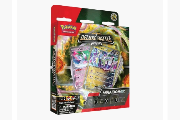 Pokémon Miraidon ex Deluxe Battle Deck