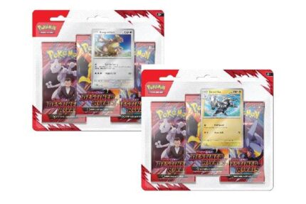 Pokémon Destined Rivals SV10 -Set of 2- [Kangaskhan/Zebstrika] 3-Pack Blister
